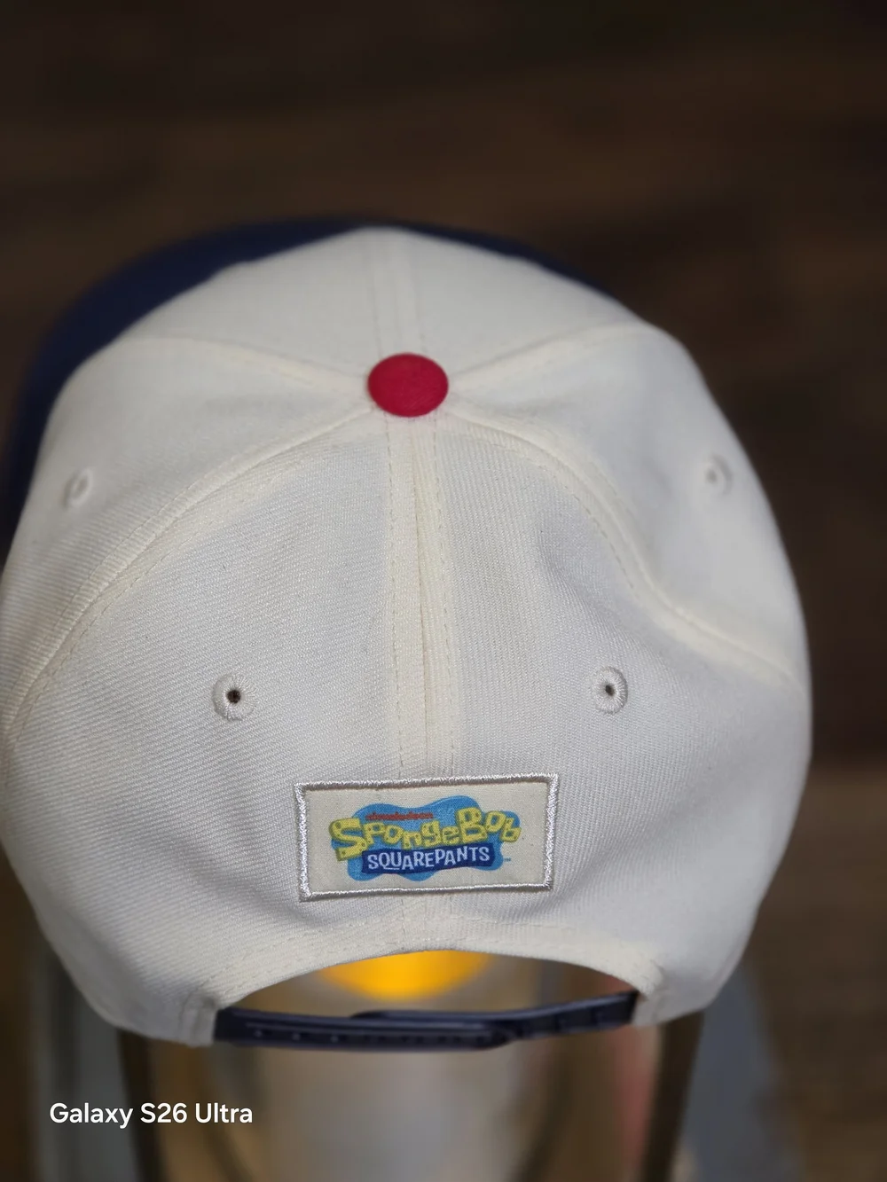Washington Wizards Cream & Navy Snapback Hat
